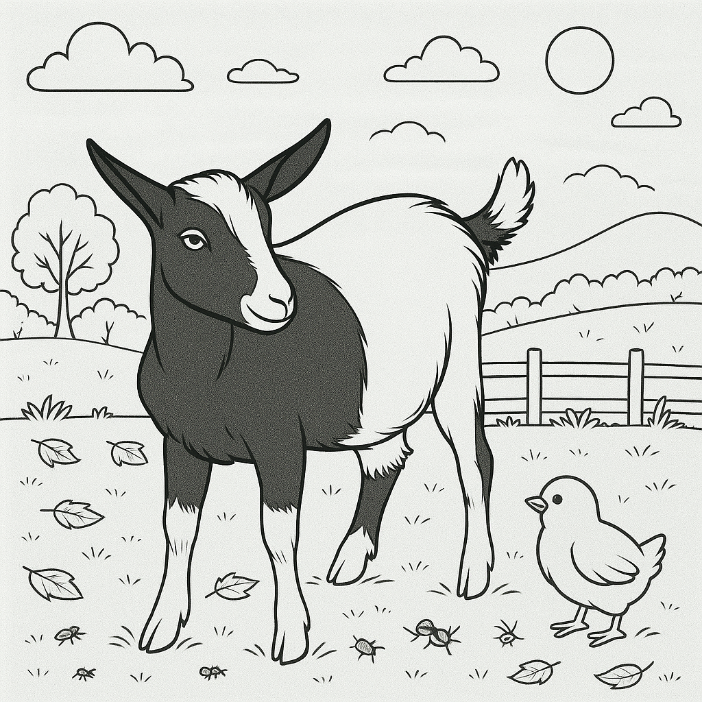 Chocolate Chip - Digital Coloring Page