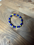 Blue & Yellow Bracelet