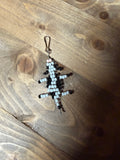 Small wire cow keychain