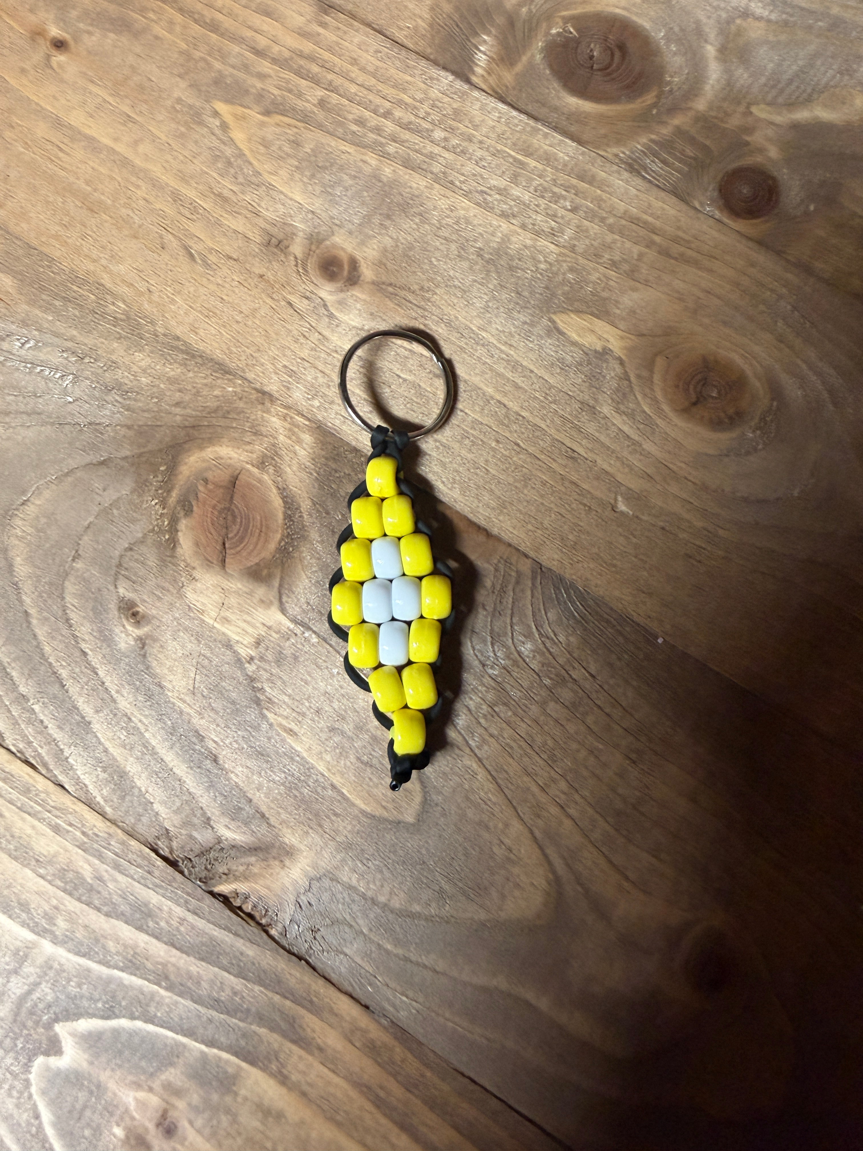 Yellow Diamond Keychain