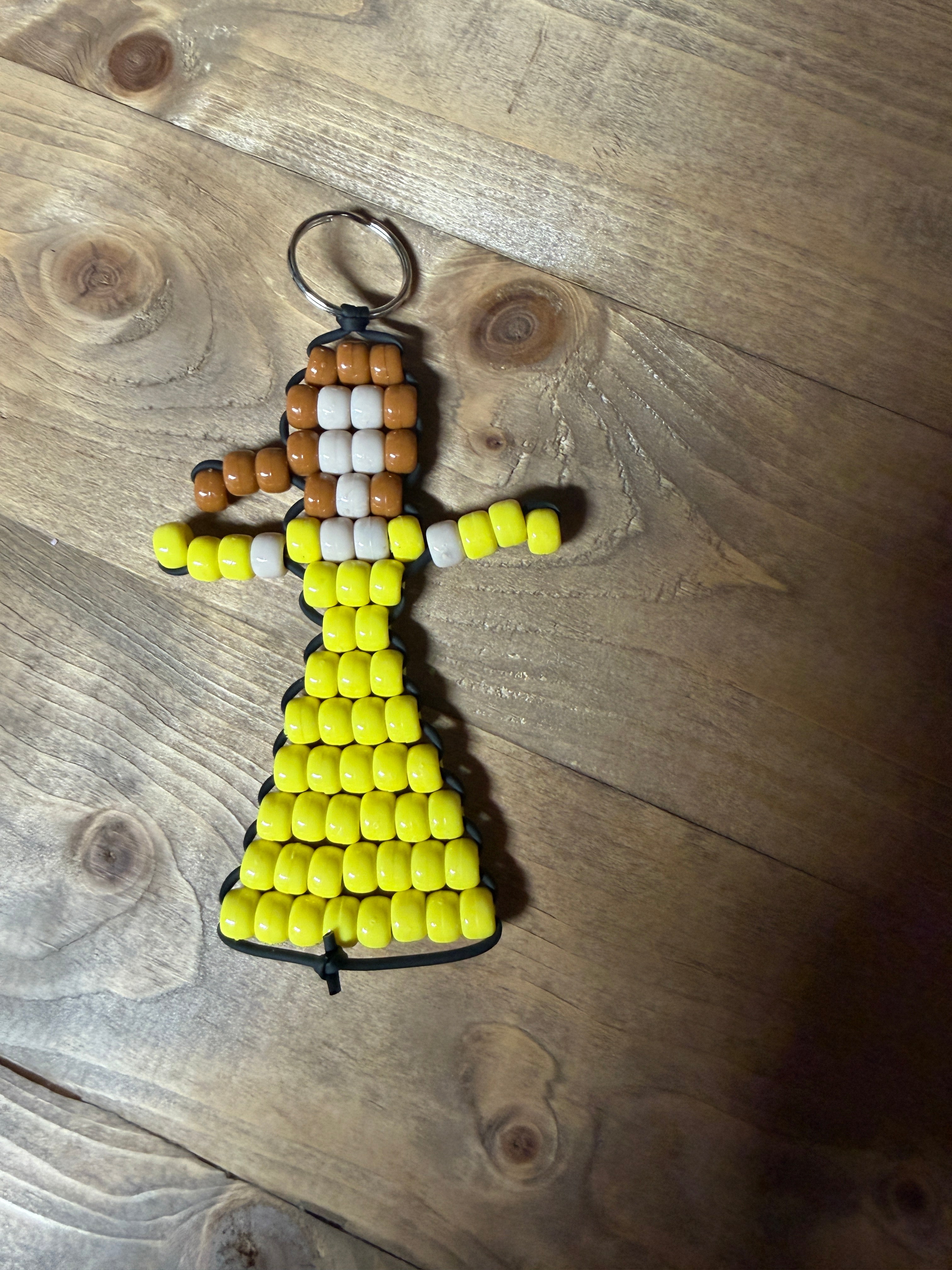 Yellow Dress Princess Keychain