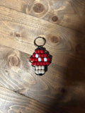 Red Topped Mushroom Keychain